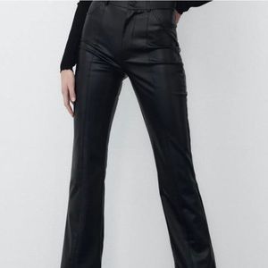 Zara Leather Pants